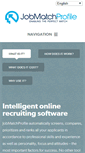 Mobile Screenshot of jobmatchprofile.com
